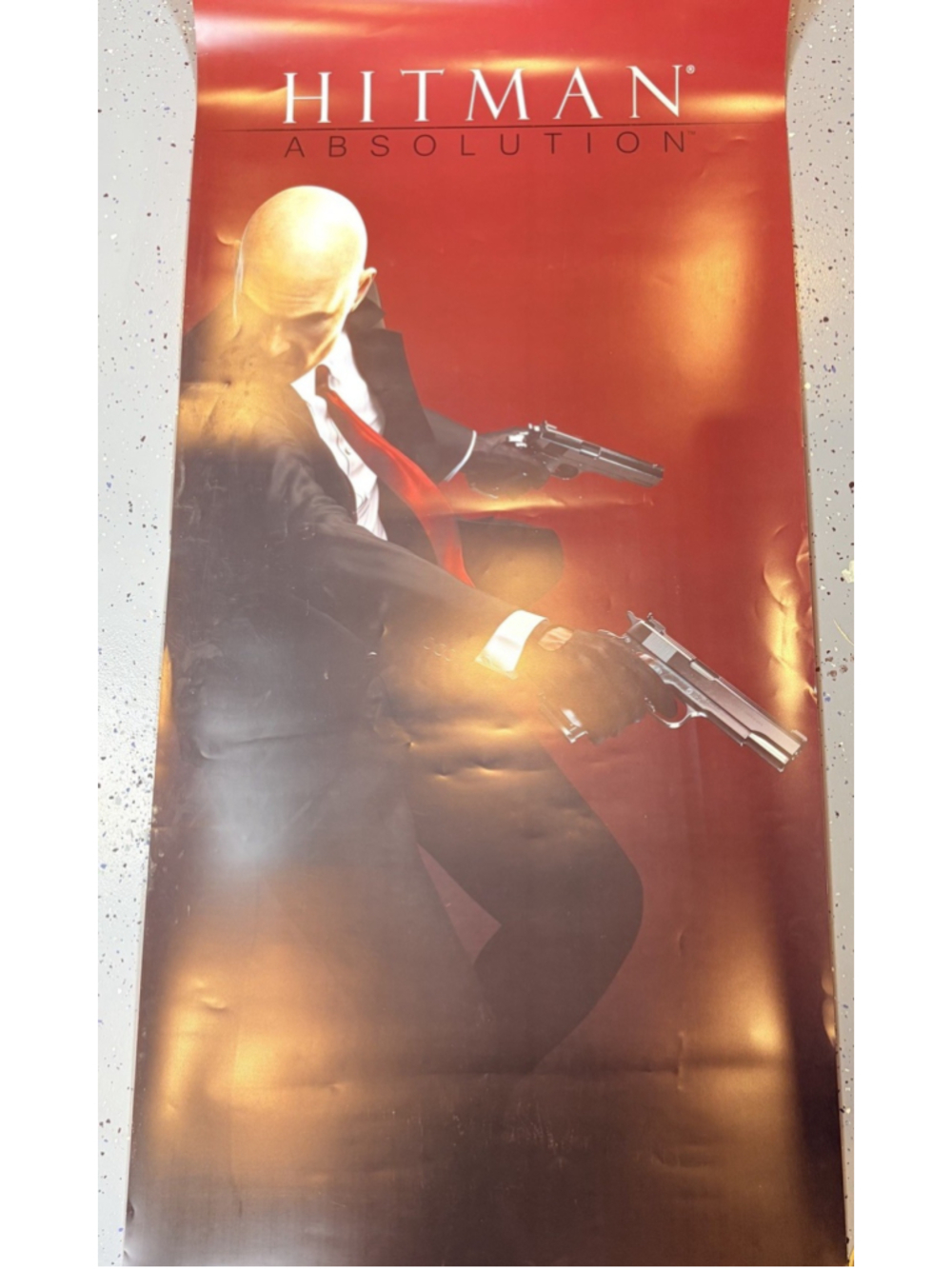 Hitman Absolution 28x58 Store Promo Poster Agent 47 Square Enix